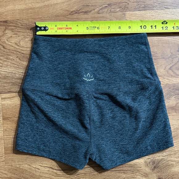 2 Beyond Yoga Women's Sz Small Blue High-Waisted Legging + Space Dye Black Short - Picture 5 of 14